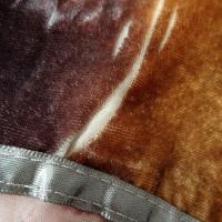 Mousseline devoree velours marbre ocre et chocolat 8