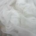 Mousseline en soie blanche 1