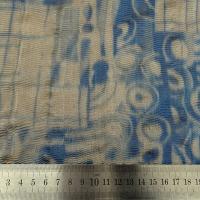 Mousseline gaufree motifs psychedeliques 2 