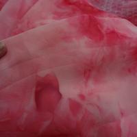 Mousseline marbree tons roses 4