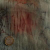 Mousseline motifs fond océan abstrait 02