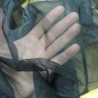 Mousseline noire ultra fine 2