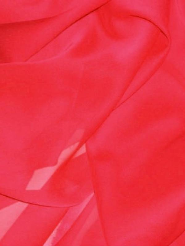 Mousseline rouge profond 2 