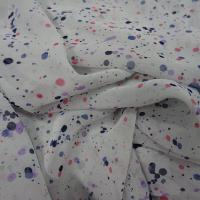 Mousseline teinte argile taches d encre 3