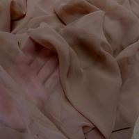 Mousseline teinte beige poudre 1 
