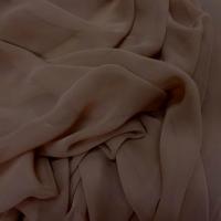 Mousseline teinte beige poudre 3 