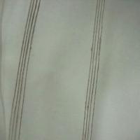 Organza blanc brode raye fil lin 2 