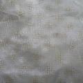 Organza blanc casse carre de paillettes dore 1 