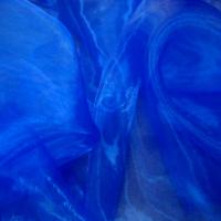 Organza bleu cyan 1 