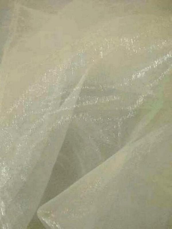 Organza cristal fleur de souffre 1 