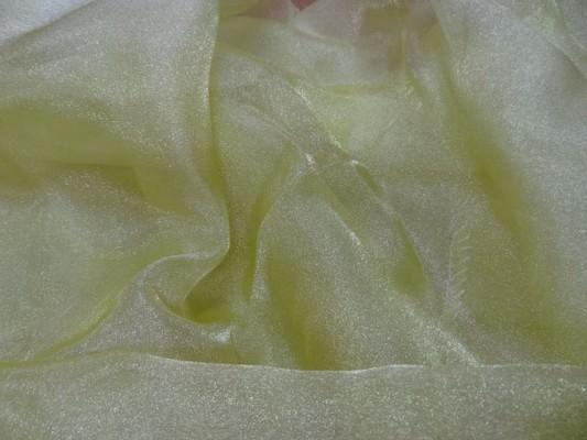 Organza cristal nacre vert absynthe 1