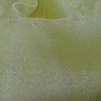 Organza cristal nacre vert absynthe