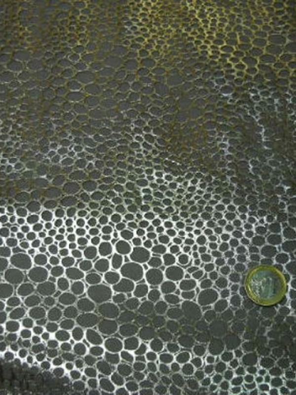 Organza double face reptile or 2 