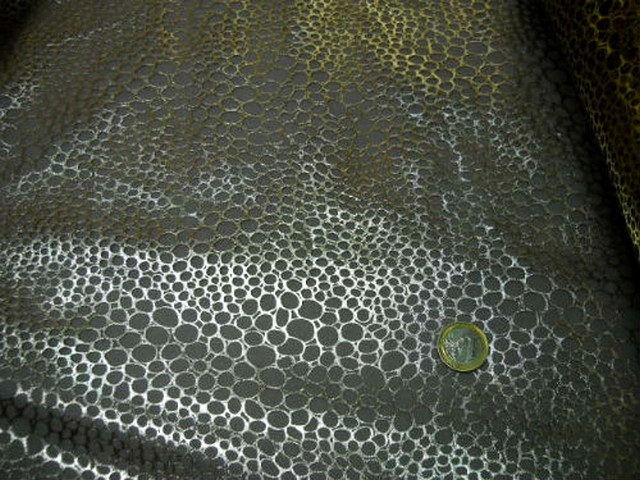 Organza double face reptile or 2