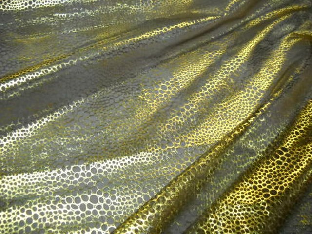 Organza double face reptile or 3