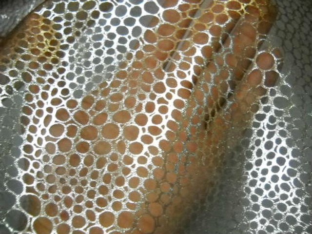 Organza double face reptile or 4