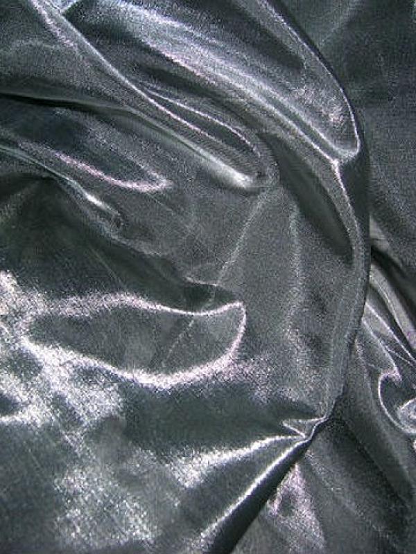 Organza gris metal
