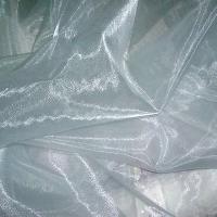 Organza gris reflets blanc 1 