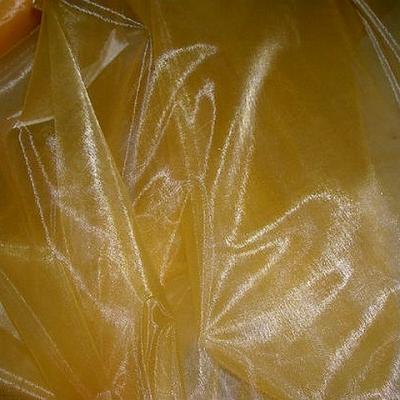 Organza jaune jus d orange 1 