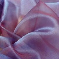 Organza nacre mauve 