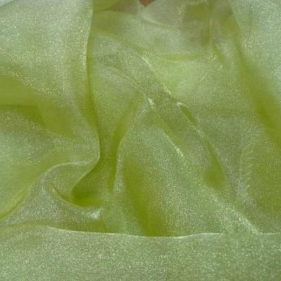 Organza nacré vert absynte2