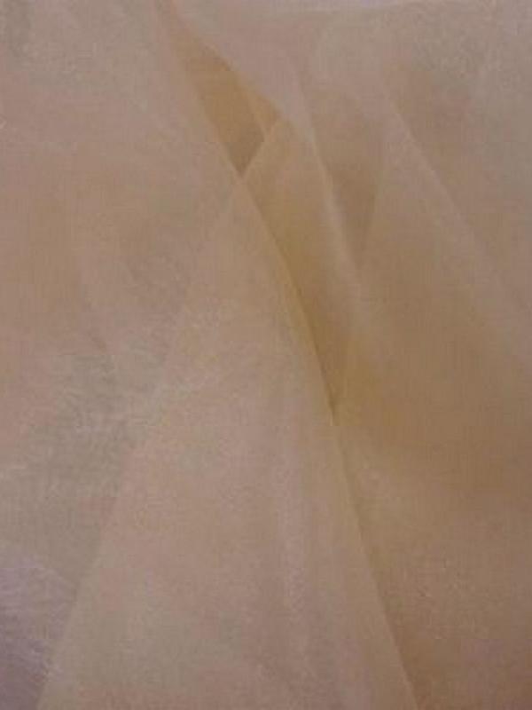 Organza teinte papaye 1 