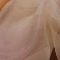 Organza teinte papaye 2