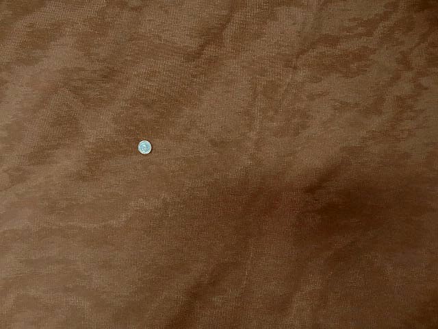 Ottoman abricot et or moire 1