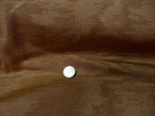 Ottoman abricot et or moire 2