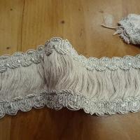 Passementerie ameublement teinte sable en coton 1 