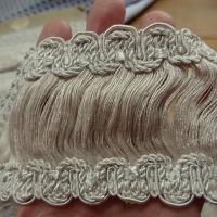 Passementerie ameublement teinte sable en coton 4 
