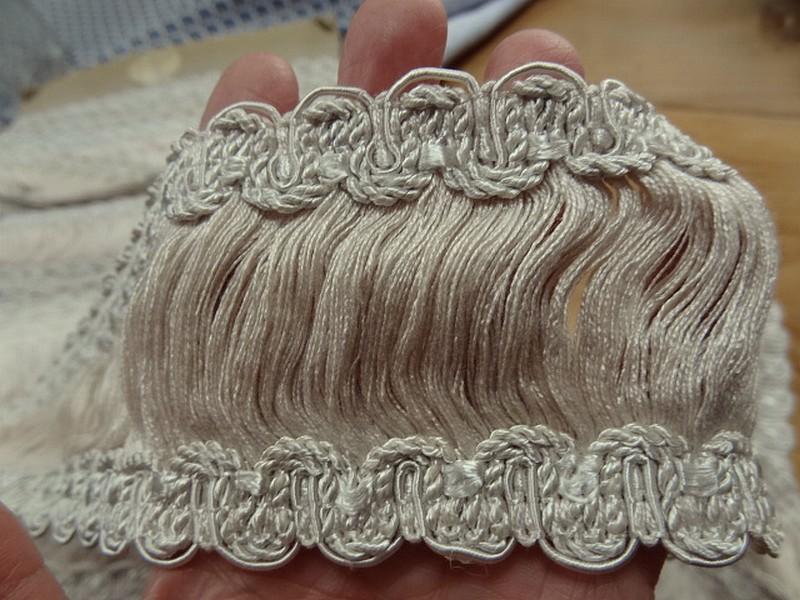 Passementerie ameublement teinte sable en coton 4