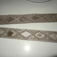 Passementerie epaisse losange grege taupe 1 