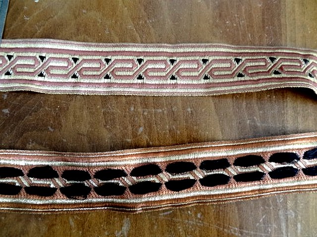 Passementerie hestia vieux orse et or 1