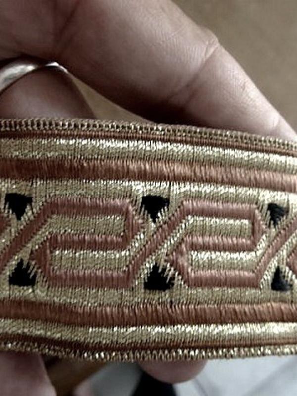 Passementerie hestia vieux orse et or 3 