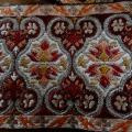 Passementerie large ocre et orange 3