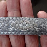 Passementerie ruban gris et taupe 