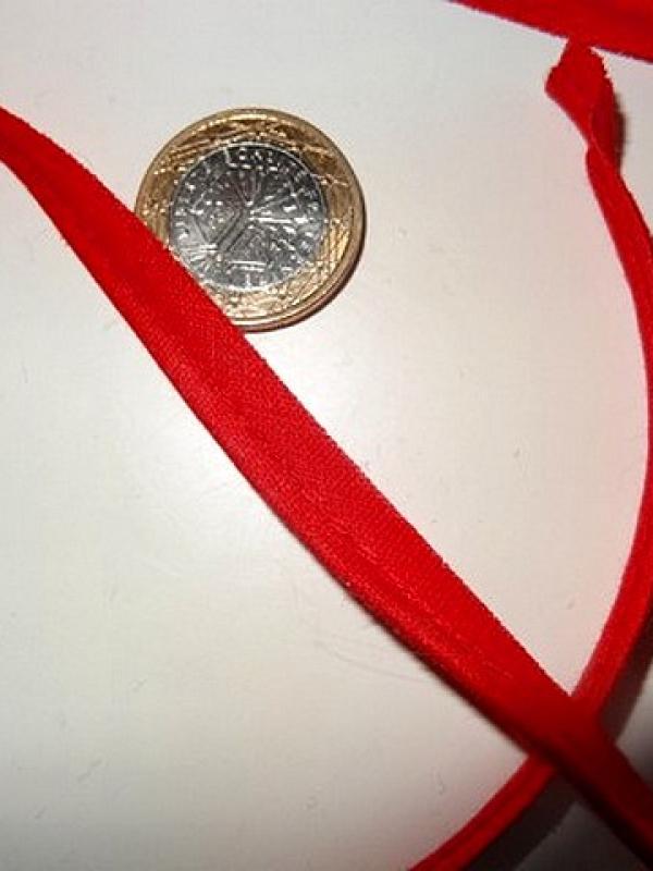 Passepoil coton rouge 3 mm 3 