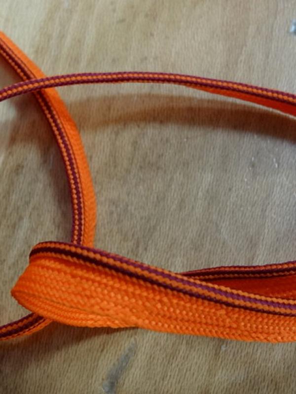 Passepoil fin orange violet 1 
