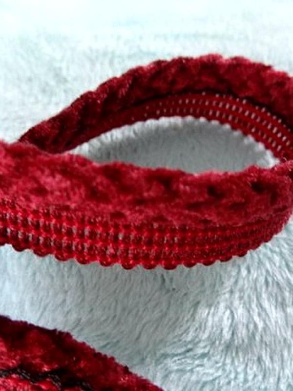 Passepoil rouge carmin 3 