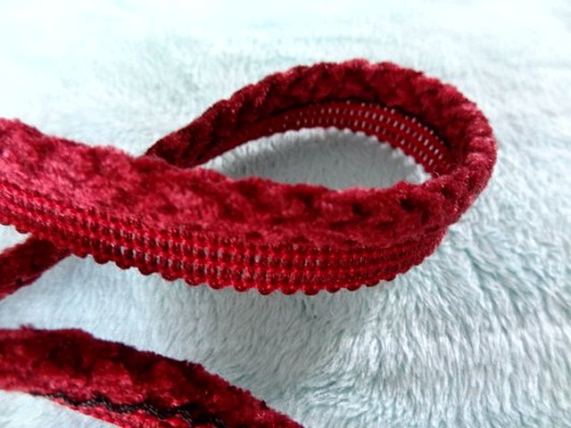 Passepoil rouge carmin 3