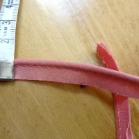 Passepoil tous textiles rose chaud 1 