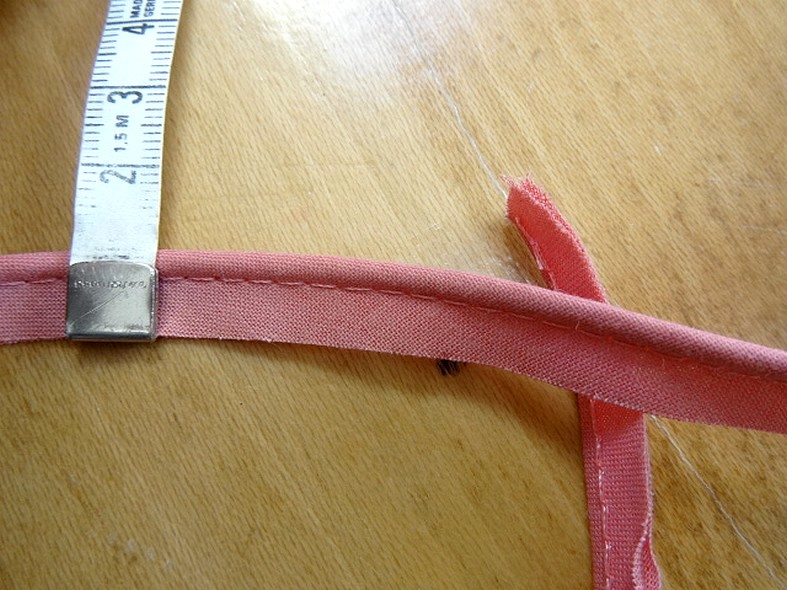 Passepoil tous textiles rose chaud 1