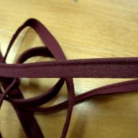 Passepoil tout textiles rouge bourgogne 3 mm 2