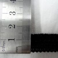 Passepoil velours noir 2