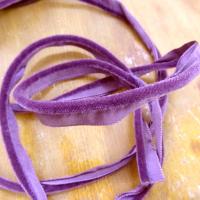 Passepoil velours violet zinzolin 1