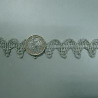 Picot arwen lurex argent clair aerien 1