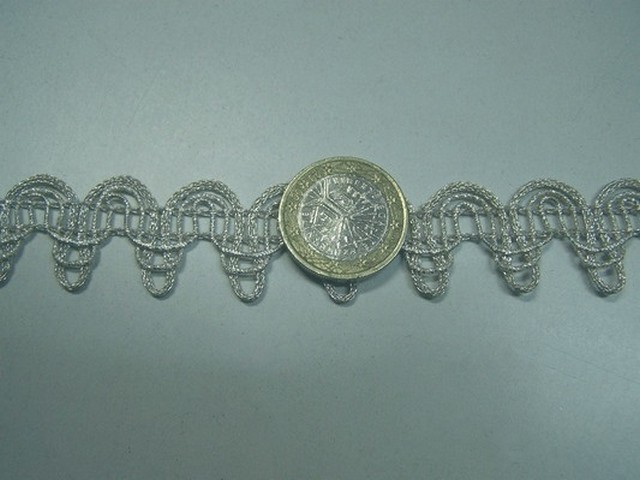 Picot arwen lurex argent clair aerien 2