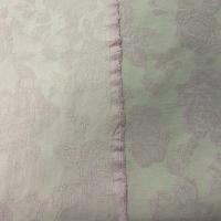 Pique de coton damasse rose glycine fleuri 4 