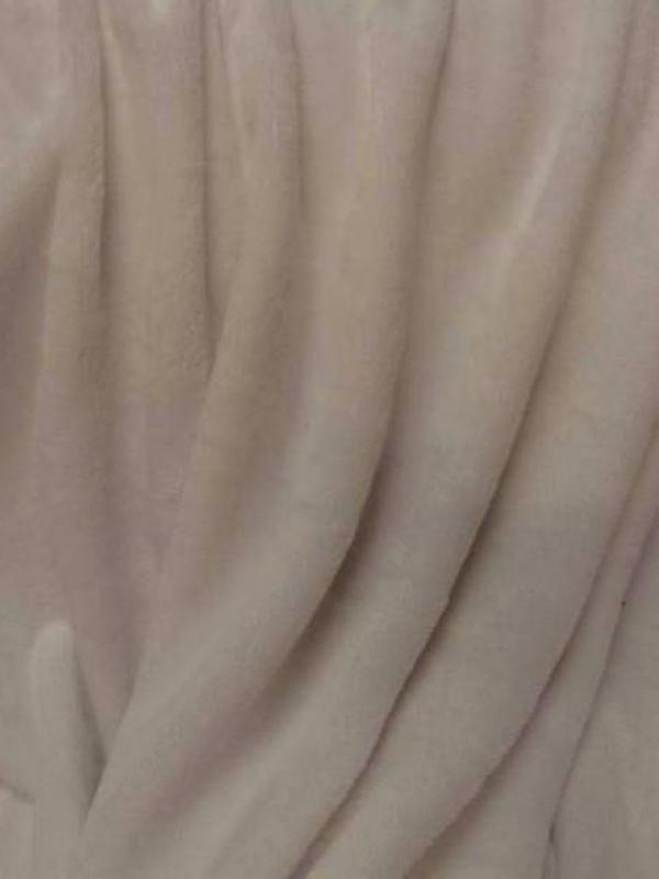 Polaire doudou beige tres clair